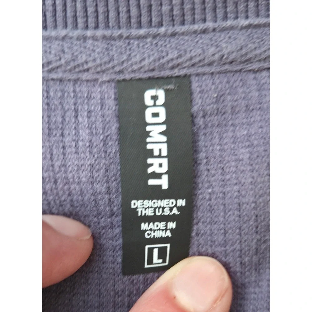 Comfrt waffle knit